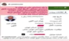 انتشار اطلاعات وزیر بهداشت در فضای مجازی، با استفاده از سامانه نسخه الکترونیک بیمه سلامت