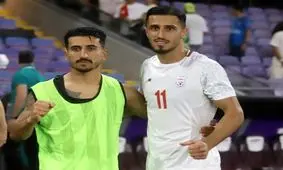 دو ستاره استقلال و پرسپولیس زیباترین قاب بازی دیشب را ساختند/ ویدئو