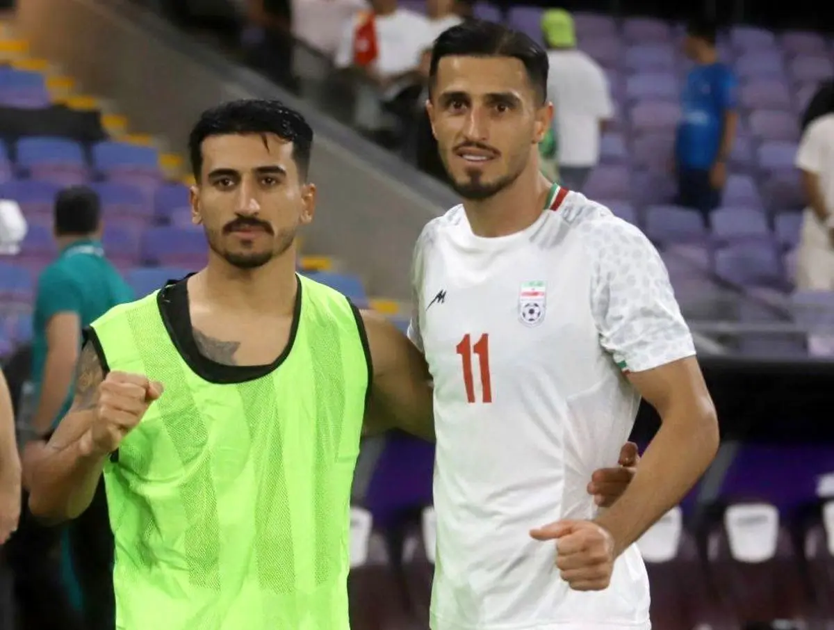 دو ستاره استقلال و پرسپولیس زیباترین قاب بازی دیشب را ساختند/ ویدئو