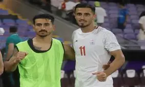 دو ستاره استقلال و پرسپولیس زیباترین قاب بازی دیشب را ساختند/ ویدئو