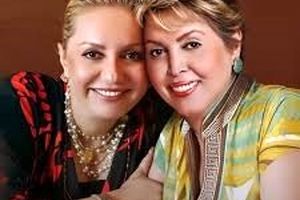  گوگوش و مهستی به همراه فرزندانشان کامبیز و سحر/ عکس

