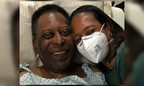 پیام دختر پله همزمان با وخامت حال ستاره سابق سلسائو

