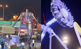 حادثه در یک شهربازی در عربستان ۲۳ زخمی برجای گذاشت/ ویدئو