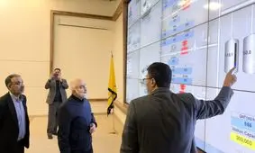 استاندار خوزستان از مرکز دیسپاچینگ شرکت گاز استان بازدید کرد