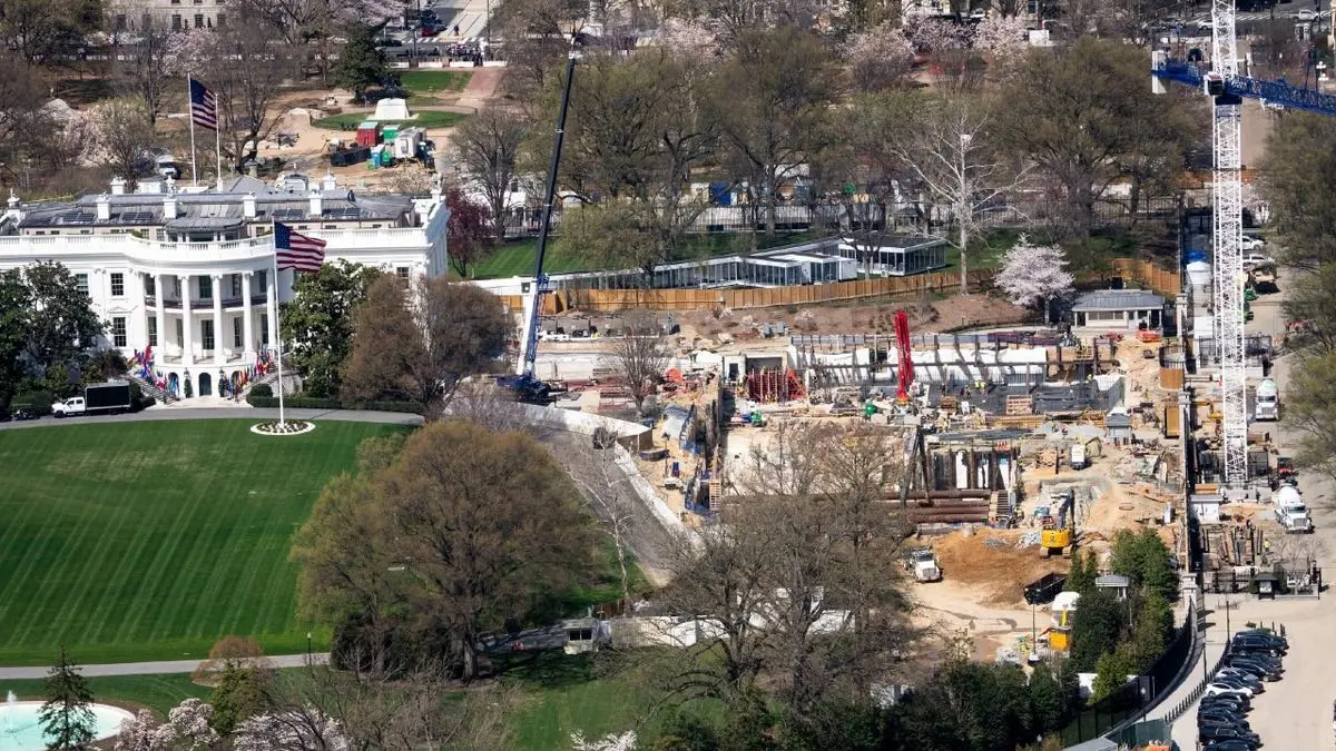 آنچه درباره پناهگاه نظامی «عظیم» زیر سالن رقص ترامپ می‌دانیم | پنهان شدن پشت رقص