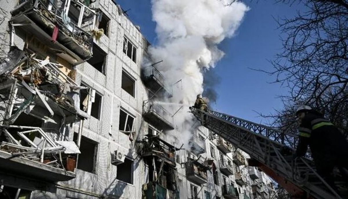 وقوع انفجار در نزدیکی پایتخت اوکراین

