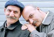 تصویری قدیمی از ایرج طهماسب و حمید جبلی