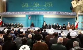 آغاز دیدار رمضانی کارگزاران نظام با رهبر انقلاب

