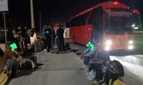 پیگیری فوری استاندار خوزستان برای نجات مسافران اتوبوس گرفتار در محور اندیمشک–خرم‌آباد