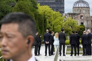 ادای احترام رهبران گروه هفت به قربانیان بمباران هیروشیما