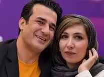 حضور یوسف تیموری و همسر جدیدش در جشنواره/ ویدئو