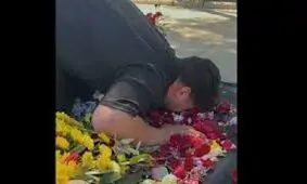 ویو گرفتن مرد ایرانی از جنازه همسرش در اینستاگرام / ویدئو