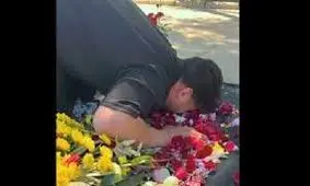 ویو گرفتن مرد ایرانی از جنازه همسرش در اینستاگرام / ویدئو