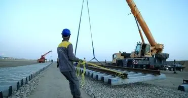 پیشرفت ۹۲ درصدی راه‌آهن چابهار - زاهدان/ تکمیل کریدور ریلی جنوب به شرق در مراحل نهایی
