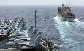 ناو آبراهام لینکلن با حادثه مواجه شد