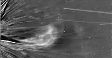 لحظه‌ خیره‌کننده چرخش باد خورشیدی توسط کاوشگر پارکر ثبت شد

