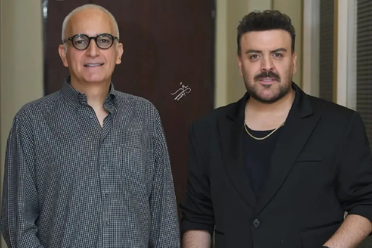  تیپ نوستالژیک و دهه شصتی بیژن بنفشه‌خواه و بهرنگ علوی