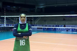 زهرا مغانی جوان‌ترین لژیونر والیبال زنان ایران شد