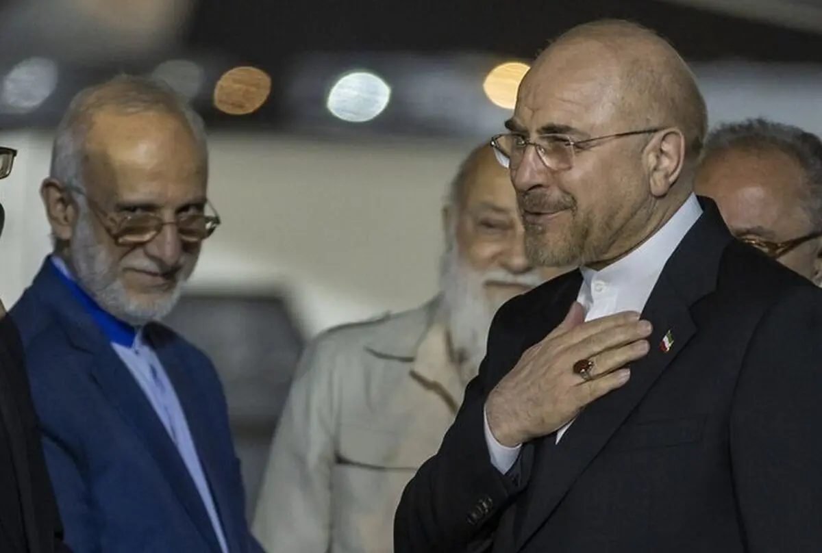  دختر سردار سلیمانی در مراسم استقبال از قالیباف/ تصاویر
