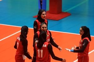پیروزی زنان والیبالیست ایران مقابل فیلیپین

