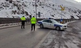 جاده هراز یکطرفه شد
