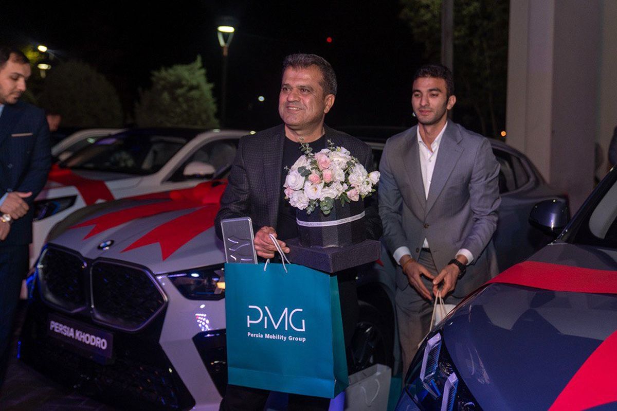 خودروی BMW مدل ۲۰۲۵ زیر پای مدافعان وطن
