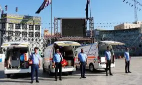 حمله 3 مرد با هویت مشخص به آمبولانس اورژانس