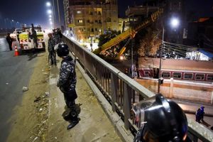 خروج مرگبار قطار از ریل در مصر/ ویدئو