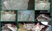 یک فروند موشک کروز دشمن آمریکایی در آسمان رودبار جنوب رهگیری و منهدم شد