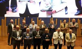 تجلیل و تقدیر از نخبگان صنعت استان در جشنواره انجمن فرانگران نوین 