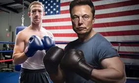 ایلان ماسک راند اول را به زاکربرگ باخت!