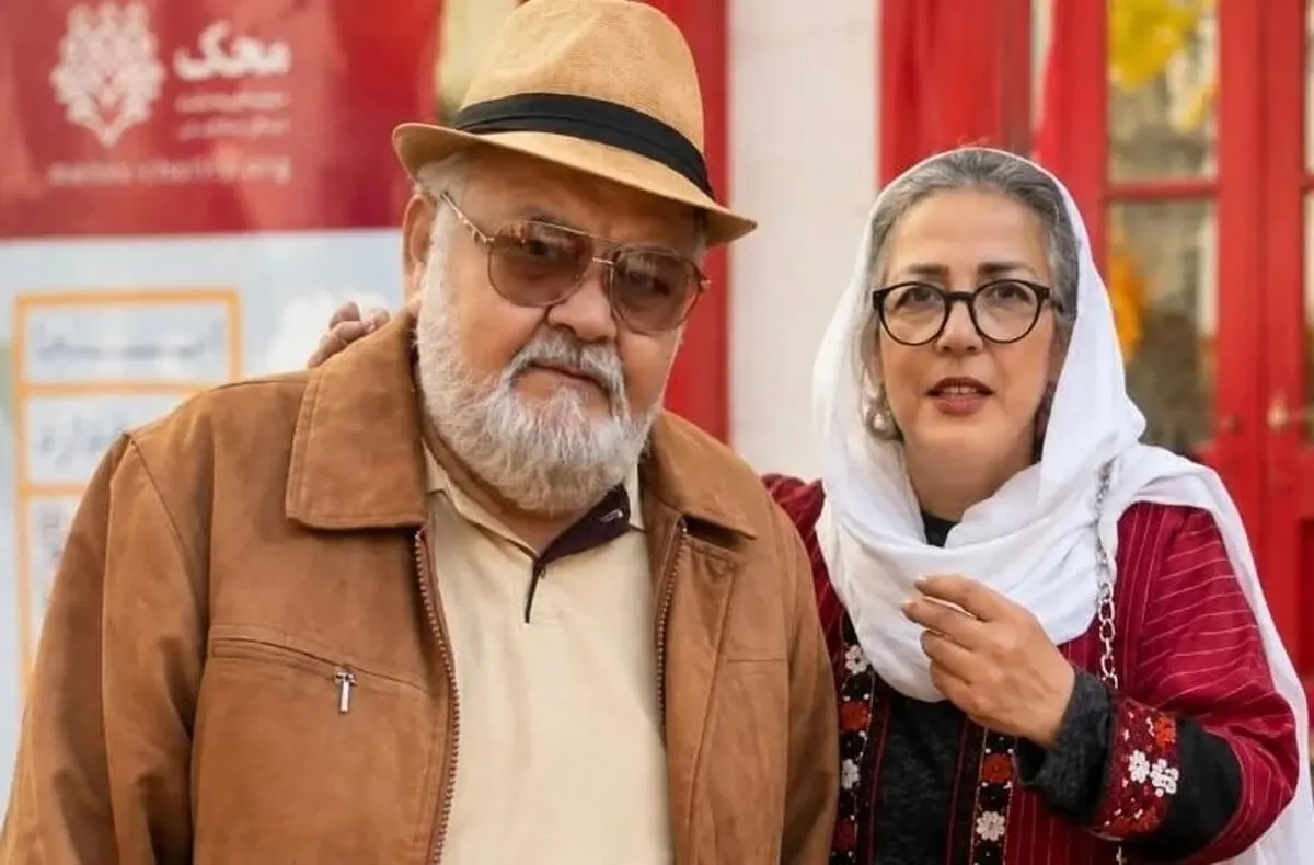 همسر اکبر عبدی رخت عزا را از تنش درآورد؛ حضور متفاوت نینا قاسمی بر سر خاک همسرش پربازدید شد/ ویدئو