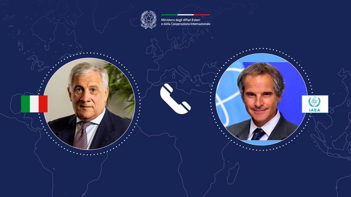 رایزنی وزیر خارجه ایتالیا و گروسی درباره ایران/ تایانی: ضروری است که ایران همکاری کامل خود با آژانس را از سر بگیرد/ آماده تسهیل مذاکرات هستهای هستیم