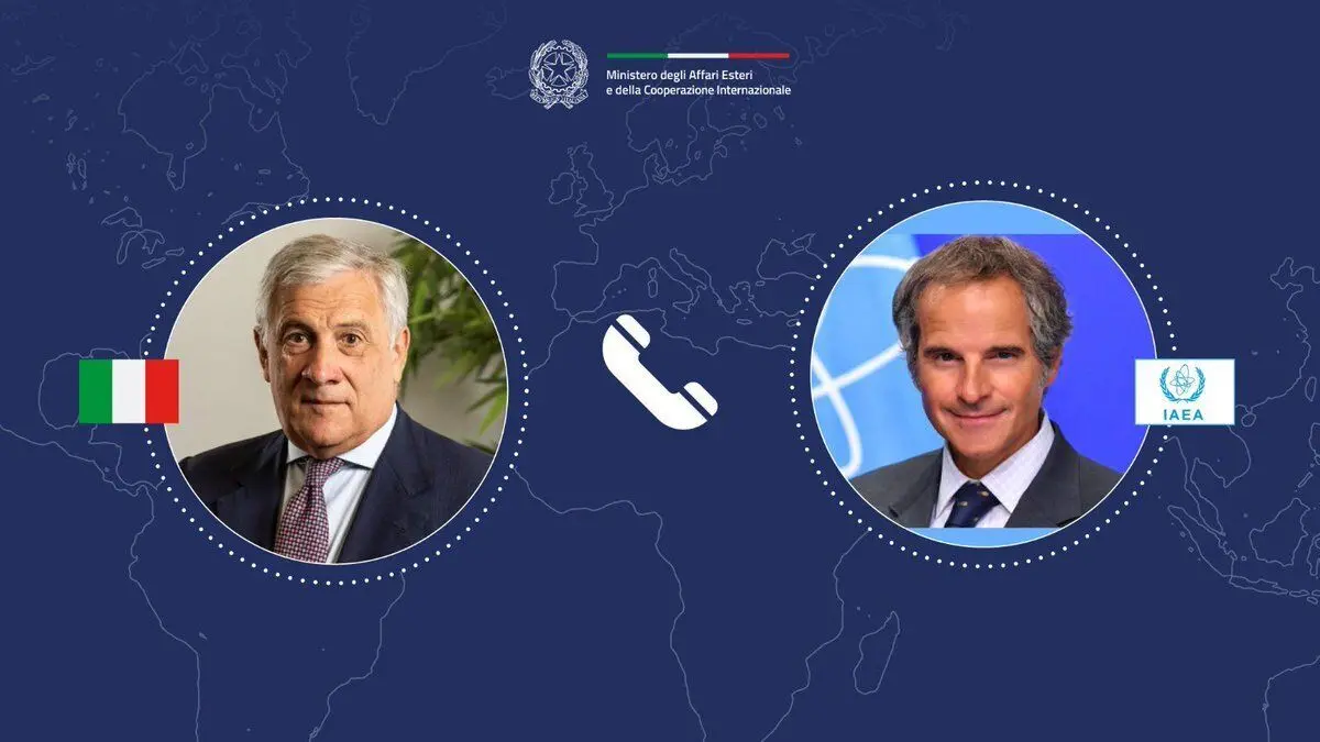 رایزنی وزیر خارجه ایتالیا و گروسی درباره ایران/ تایانی: ضروری است که ایران همکاری کامل خود با آژانس را از سر بگیرد/ آماده تسهیل مذاکرات هسته‌ای هستیم