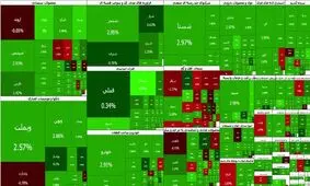 آخر هفته سبز بورس