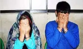 لحظات دلهره آور ربوده شدن یک نوزاد در کرج