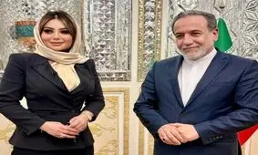 «سیندرلای فلسطین» در تهران؛ مصاحبه مجری مشهور عرب با عباس عراقچی/ ویدئو