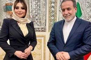 «سیندرلای فلسطین» در تهران؛ مصاحبه مجری مشهور عرب با عباس عراقچی/ ویدئو
