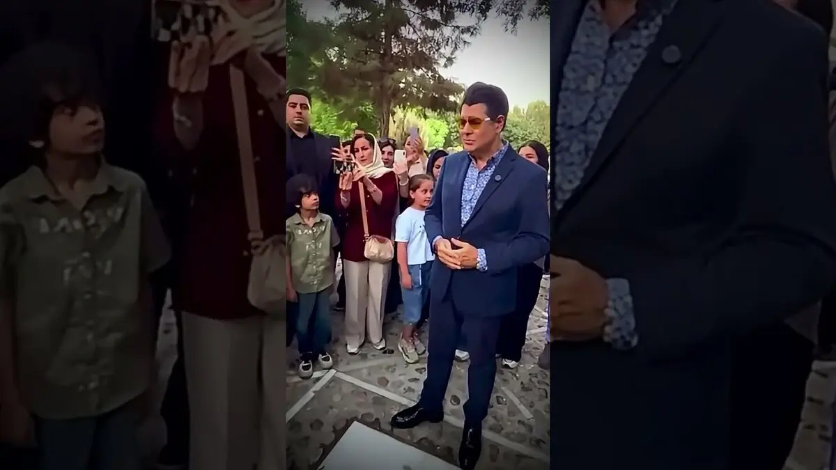 آوازخوانی سالار عقیلی بر سر مزار استاد شجریان/ ویدئو