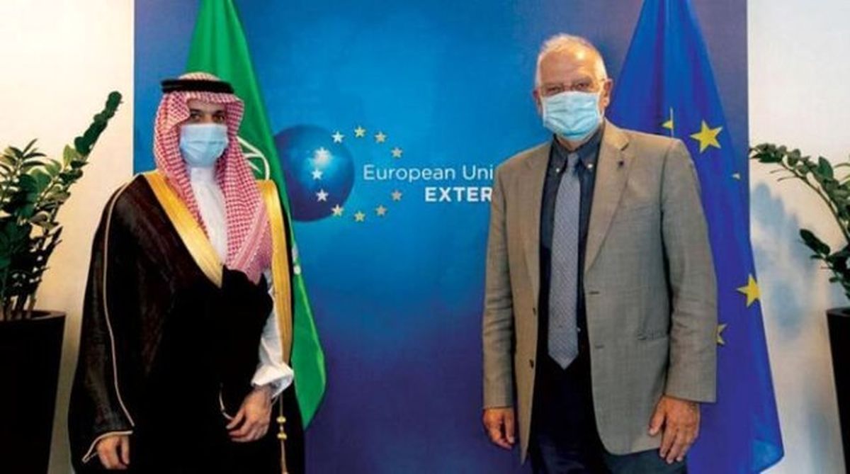 گفت‌وگوی وزیر خارجه عربستان و مسئول سیاست خارجی اتحادیه اروپا درباره مذاکرات وین

