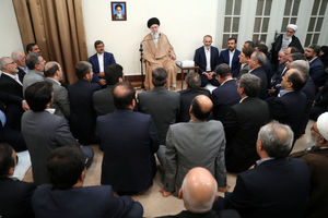 دیدار وزیر کشور و استانداران با رهبر انقلاب