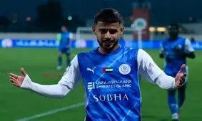 نقشه ایران روی دست مهدی قایدی/عکس