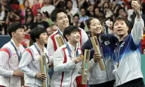 سلفی دردسرساز با همسایه جنوبی؛ تنبیه در انتظار ورزشکاران کره شمالی

