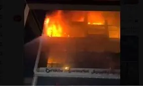 آتش سوزی در شرق عراق؛ شمار جان باختگان به ۷۷ نفر رسید/ ویدئو