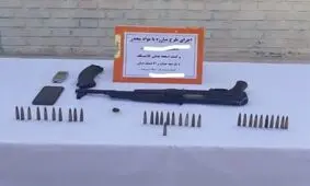 ۵ قبضه سلاح غیرمجاز در هنگ مرزی سرخس کشف شد