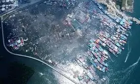 آتش‌سوزی مهیب در روستایی در مالزی هزاران نفر را آواره کرد