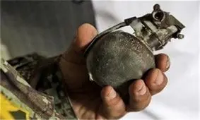 منفجر شدن بمب  بین دستان پسر جوان