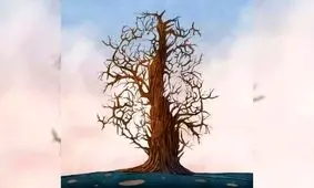 تست بینایی/ خودتان را به چالش بکشید و سه خرگوش پنهان شده در درخت را پیدا کنید