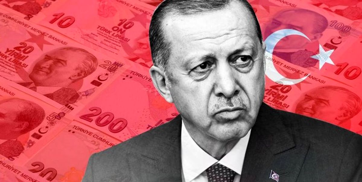 بدترین عملکرد لیر ترکیه در سال 2021 طی 2 دهه حکمرانی اردوغان