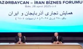 شعرخوانی آذری پزشکیان از شهریار در دیدار با علی‌اف در باکو/ ویدئو